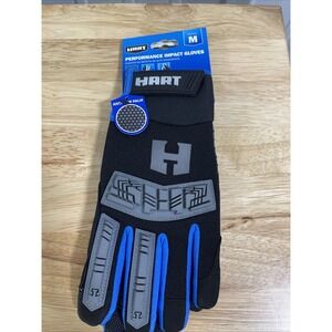 Hart Performance Impact Work Gloves Size Medium touchscreen compatible Max Grip